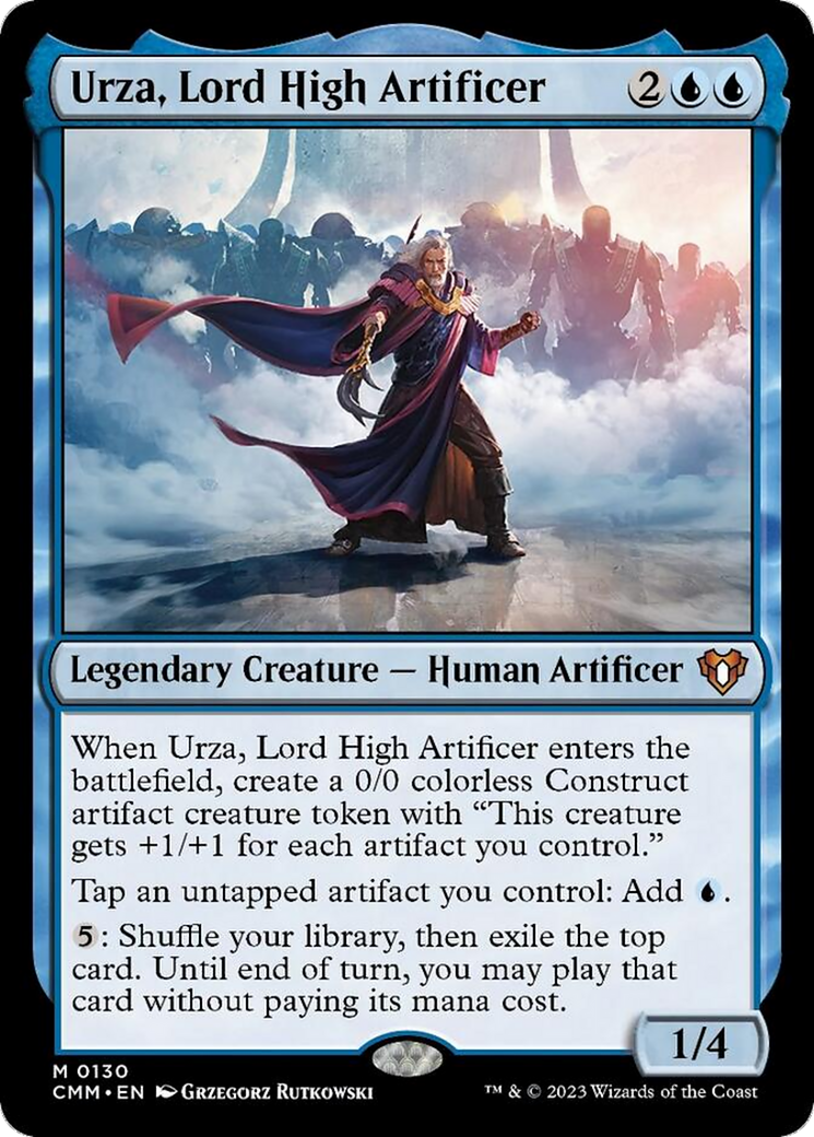 Urza, Lord High Artificer [Commander Masters] | Clutch Gaming