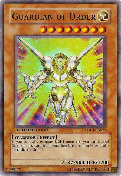 Guardian of Order [LODT-ENSP1] Super Rare | Clutch Gaming