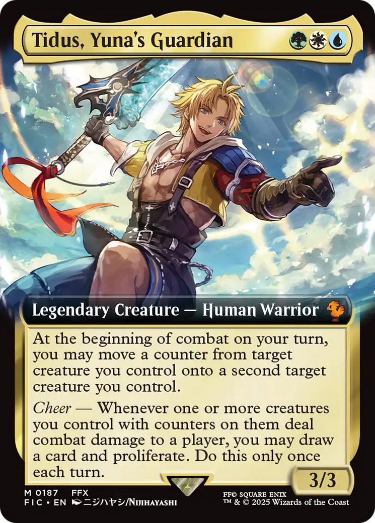 Tidus, Yuna's Guardian (Extended Art) [FINAL FANTASY Commander] | Clutch Gaming