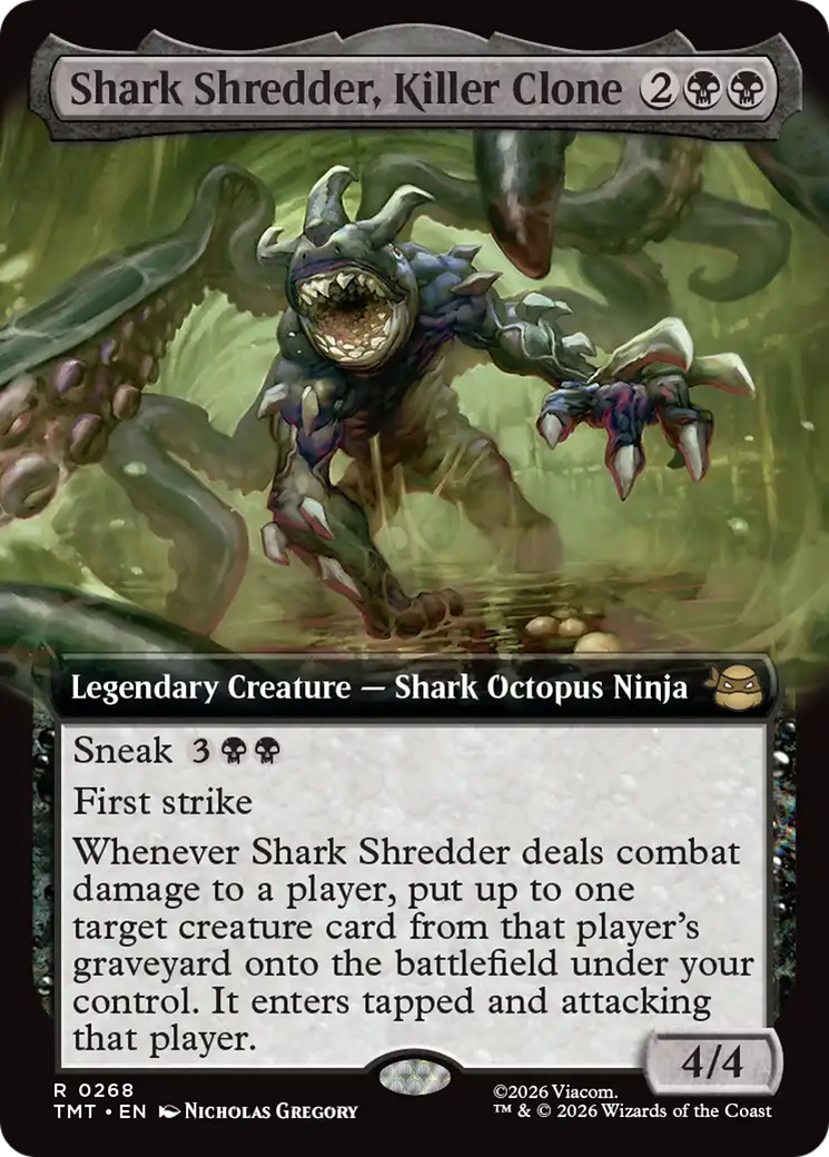 Shark Shredder, Killer Clone (Extended Art) [Teenage Mutant Ninja Turtles] | Clutch Gaming