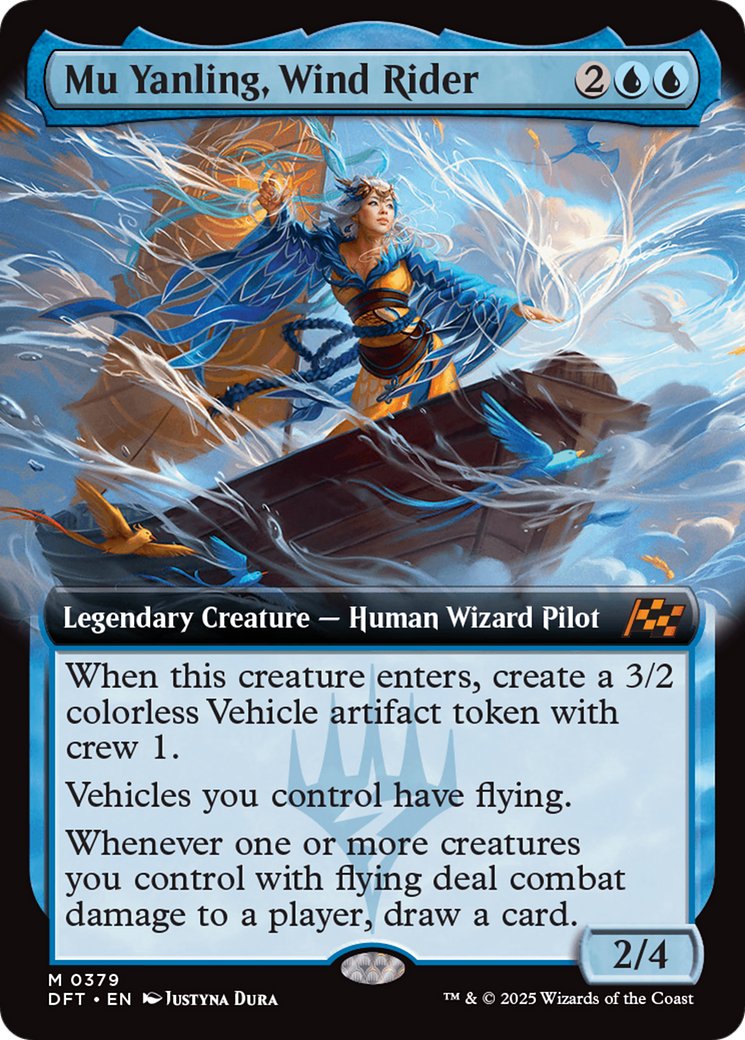 Mu Yanling, Wind Rider (Extended Art) [Aetherdrift] | Clutch Gaming