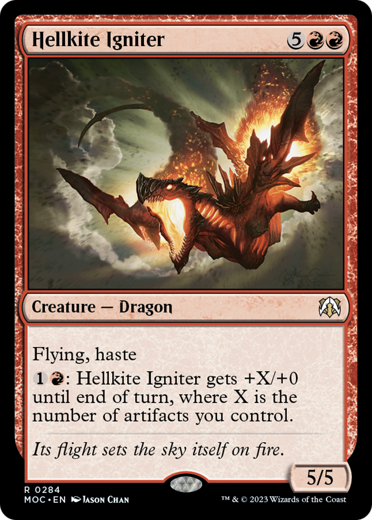 Hellkite Igniter [March of the Machine Commander] | Clutch Gaming