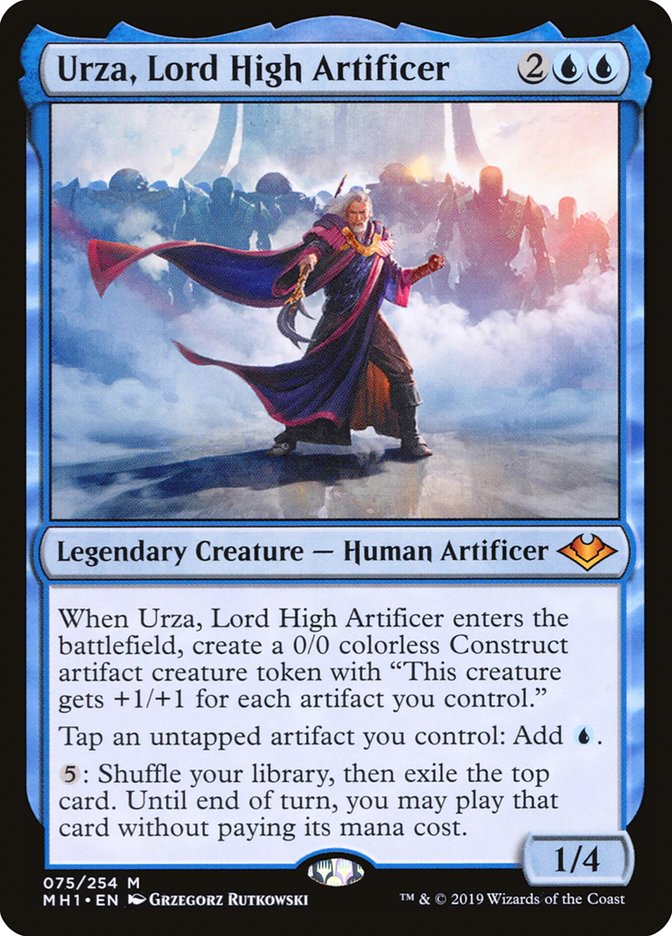 Urza, Lord High Artificer [Modern Horizons] | Clutch Gaming