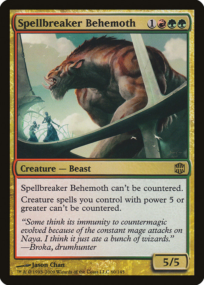 Spellbreaker Behemoth (Oversized) [Oversize Cards] | Clutch Gaming