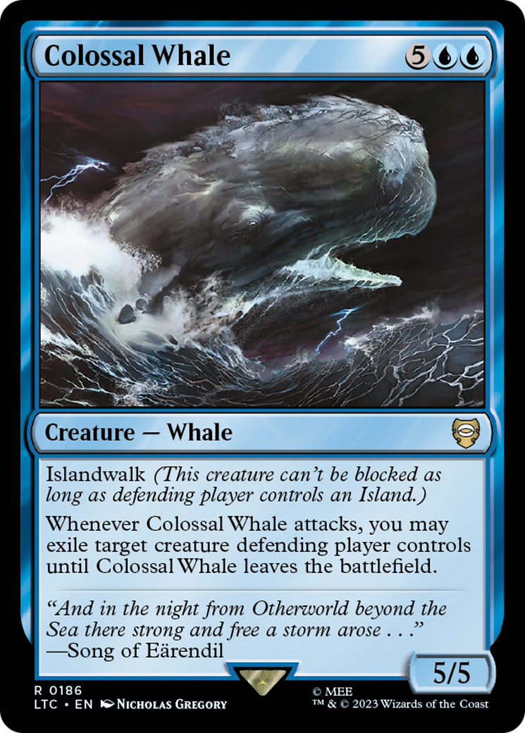 Colossal Whale [The Lord of the Rings: Tales of Middle-Earth Commander] | Clutch Gaming