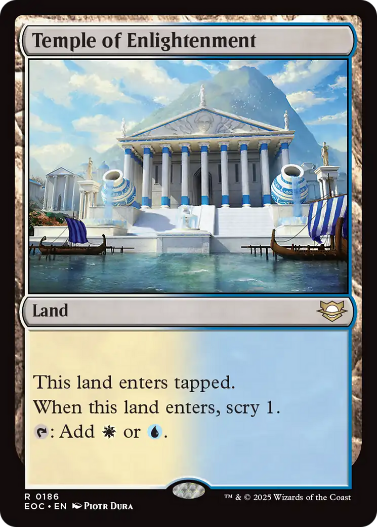 Temple of Enlightenment [Edge of Eternities Commander] | Clutch Gaming