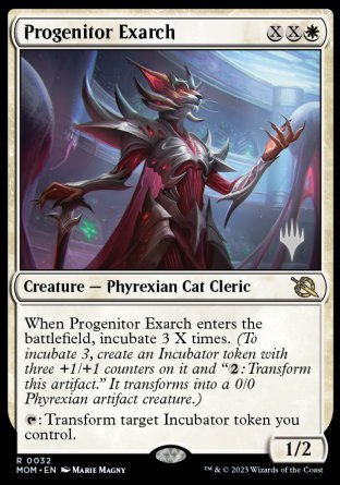 Progenitor Exarch (Promo Pack) [March of the Machine Promos] | Clutch Gaming