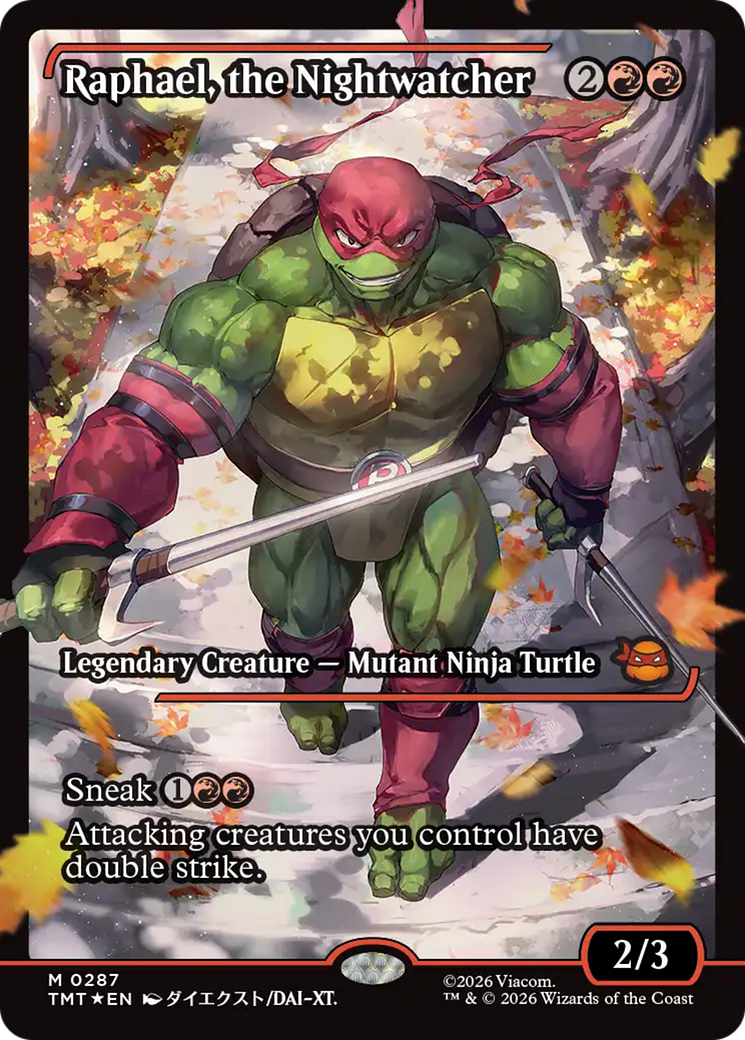 Raphael, the Nightwatcher (Showcase) [Teenage Mutant Ninja Turtles] | Clutch Gaming