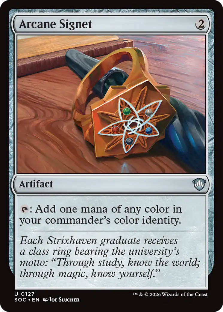 Arcane Signet [Secrets of Strixhaven Commander] | Clutch Gaming