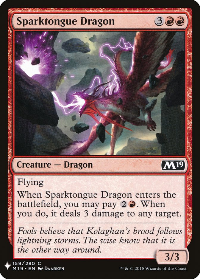 Sparktongue Dragon [Mystery Booster] | Clutch Gaming