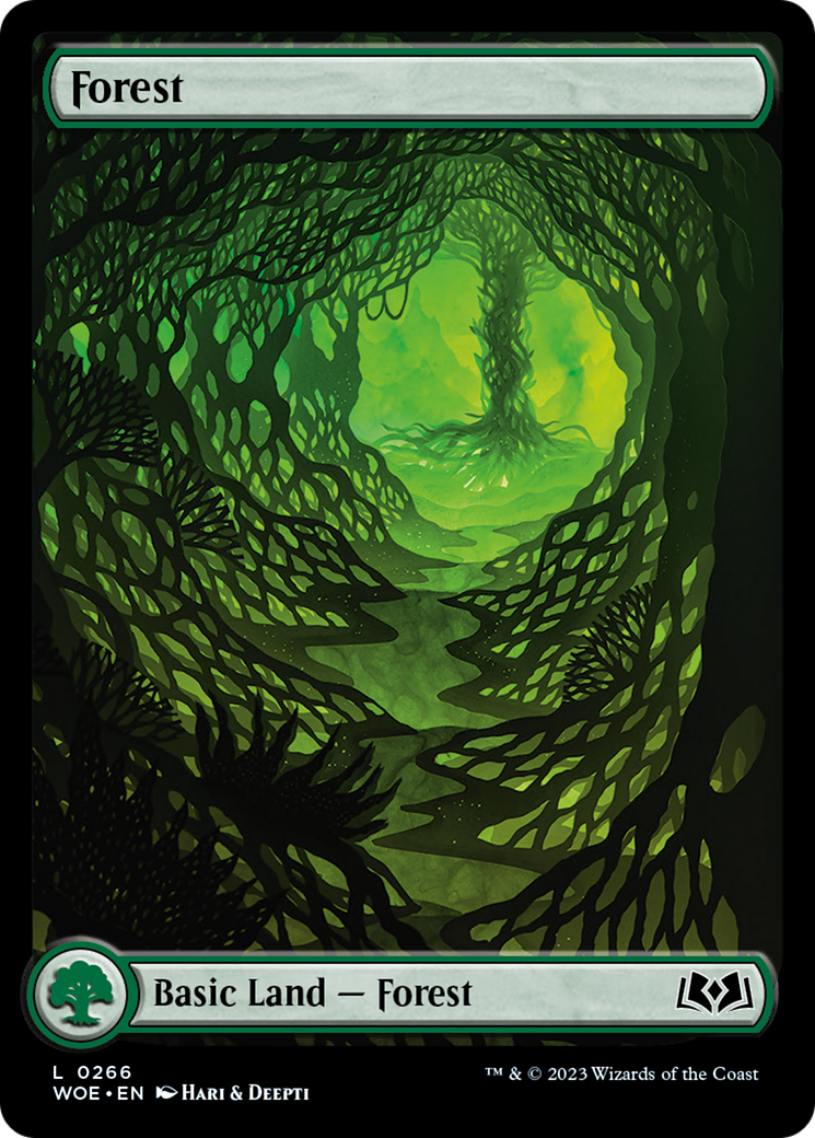 Forest (266) (Full-Art) [Wilds of Eldraine] | Clutch Gaming