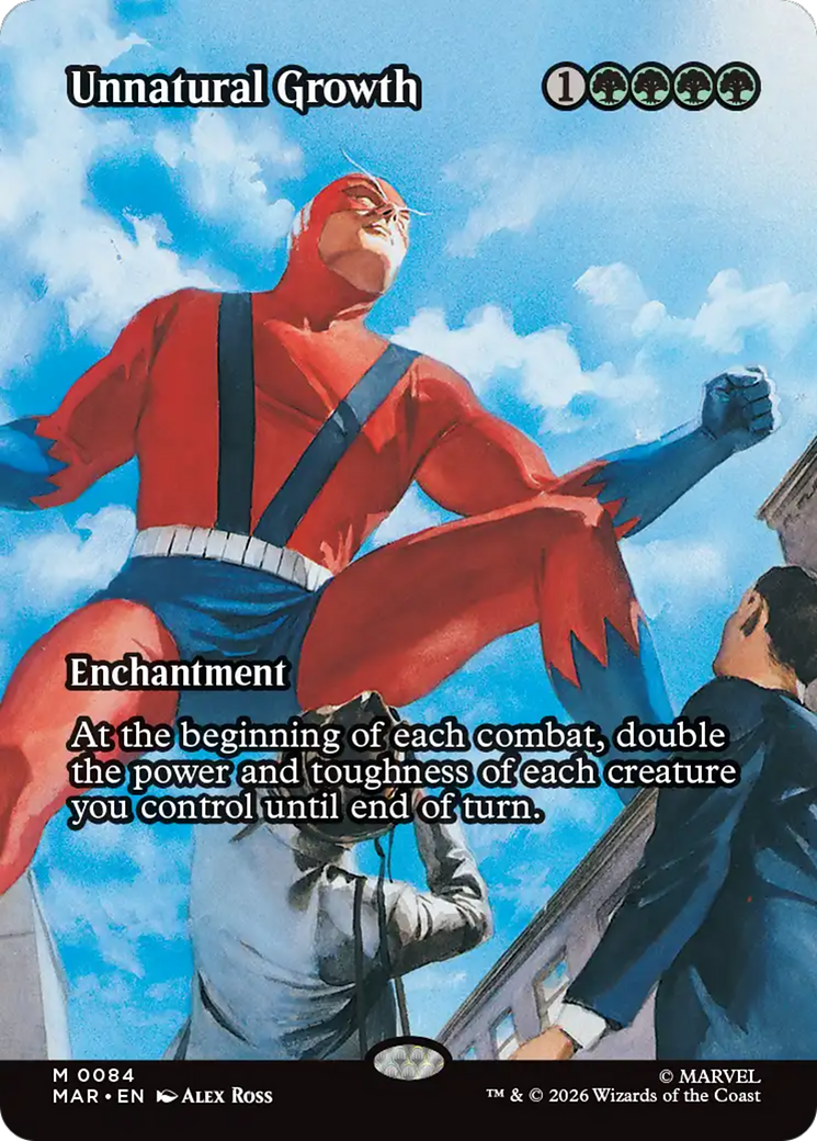 Unnatural Growth (Borderless) [Marvel Universe: Eternal-Legal] | Clutch Gaming