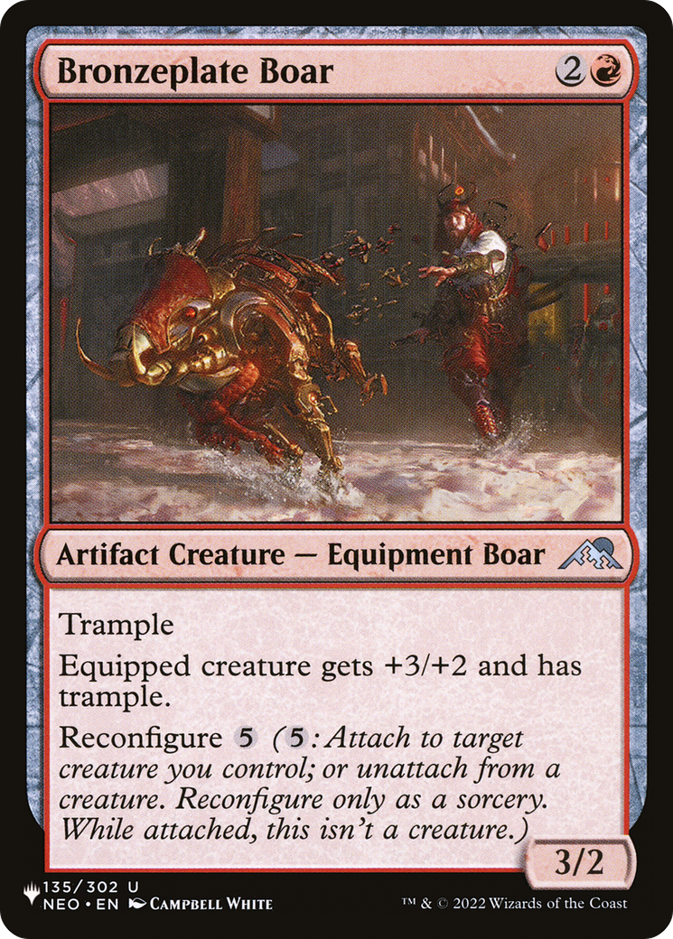 Bronzeplate Boar [The List Reprints] | Clutch Gaming