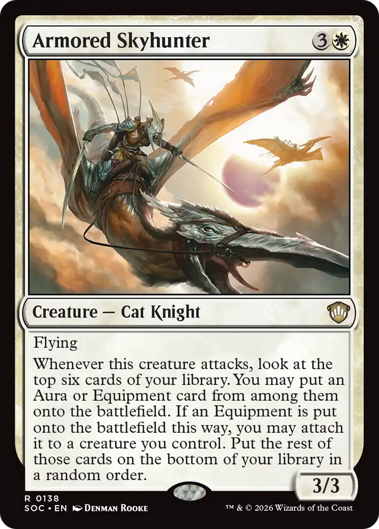 Armored Skyhunter [Secrets of Strixhaven Commander] | Clutch Gaming