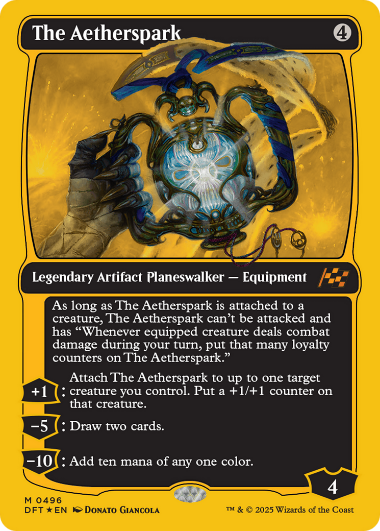 The Aetherspark (First-Place Foil) [Aetherdrift] | Clutch Gaming