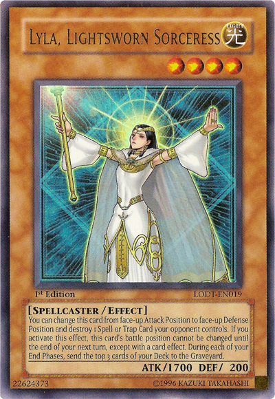 Lyla, Lightsworn Sorceress [LODT-EN019] Ultra Rare | Clutch Gaming