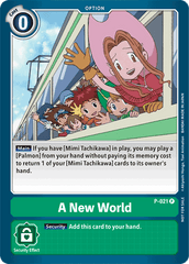 A New World [P-021] [Promotional Cards] | Clutch Gaming