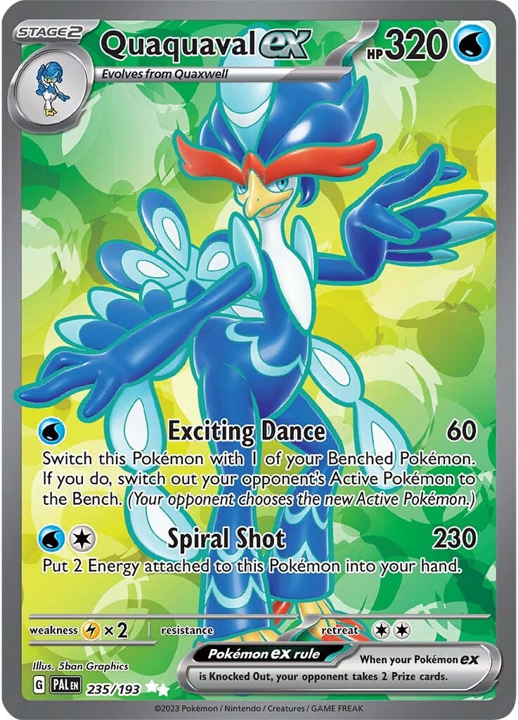 Quaquaval ex (235/193) [Scarlet & Violet: Paldea Evolved] | Clutch Gaming