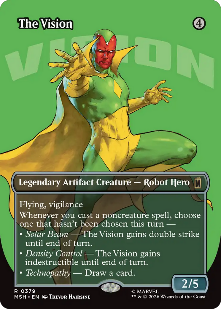 The Vision (Borderless) [Marvel Super Heroes] | Clutch Gaming