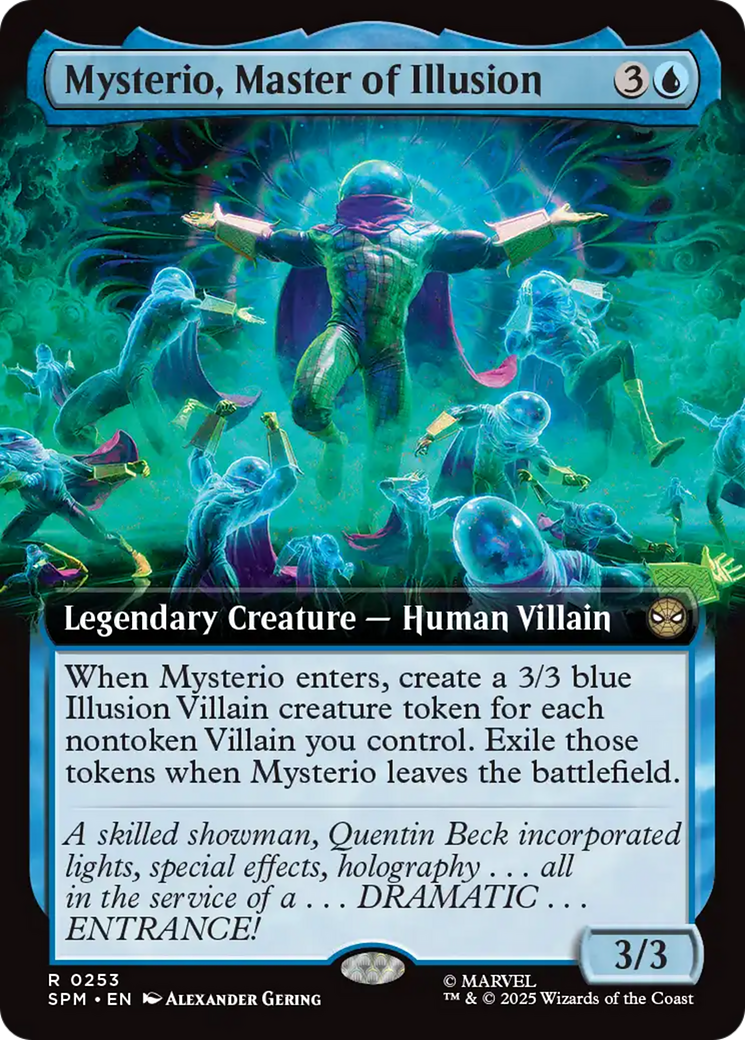 Mysterio, Master of Illusion (Extended Card) [Marvel's Spider-Man] | Clutch Gaming
