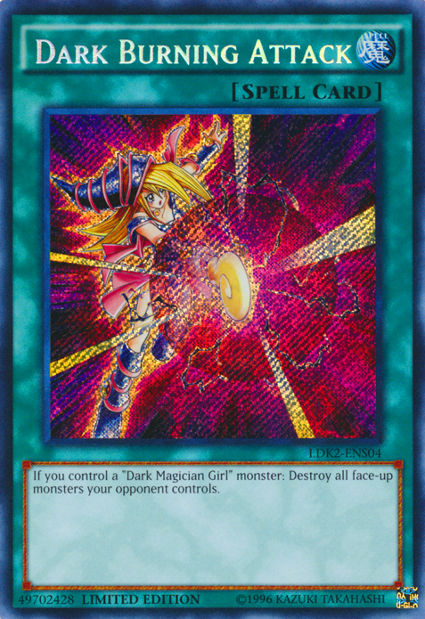 Dark Burning Attack [LDK2-ENS04] Secret Rare | Clutch Gaming