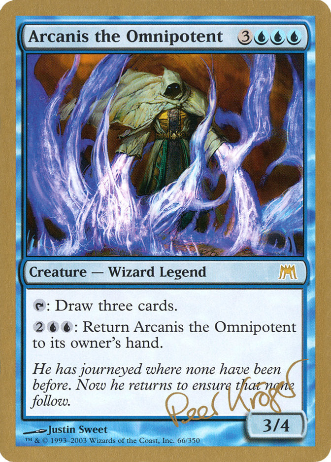 Arcanis the Omnipotent (Peer Kroger) [World Championship Decks 2003] | Clutch Gaming