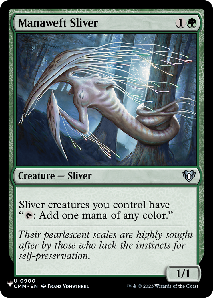 Manaweft Sliver (CMM) [The List] | Clutch Gaming