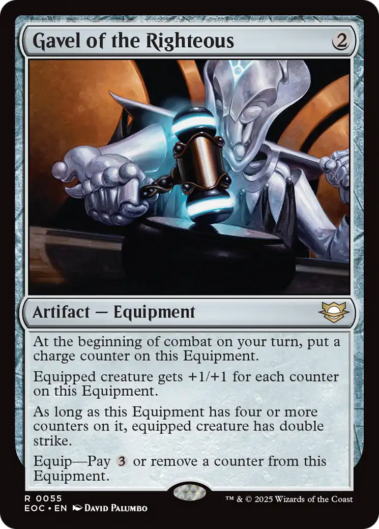 Gavel of the Righteous [Edge of Eternities Commander] | Clutch Gaming
