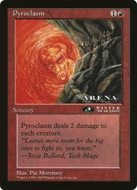 Pyroclasm (Oversized) [Oversize Cards] | Clutch Gaming