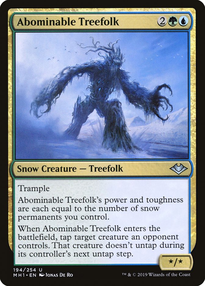 Abominable Treefolk [Modern Horizons] | Clutch Gaming