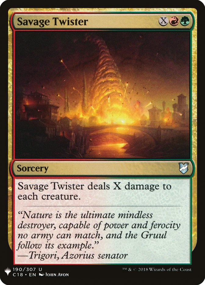 Savage Twister [Mystery Booster] | Clutch Gaming