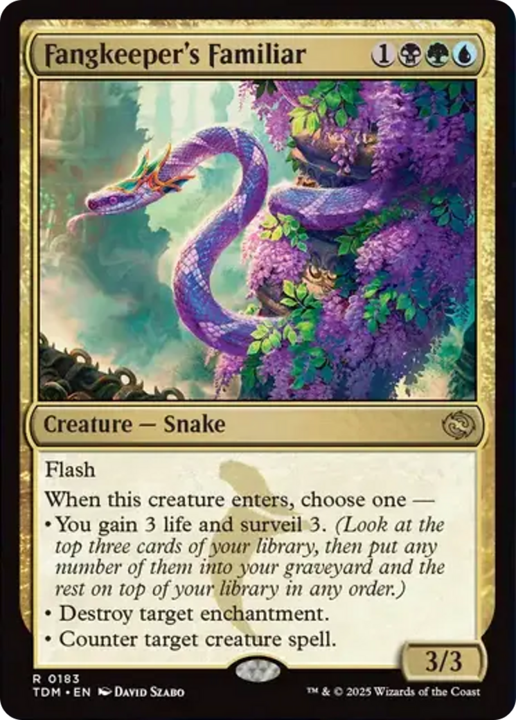 Fangkeeper's Familiar [Tarkir: Dragonstorm] | Clutch Gaming