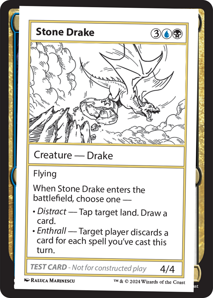 Stone Drake [Mystery Booster 2 Playtest Cards] | Clutch Gaming