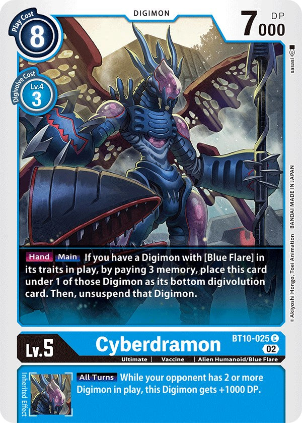 Cyberdramon [BT10-025] [Xros Encounter] | Clutch Gaming