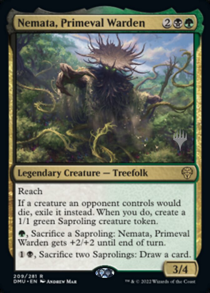 Nemata, Primeval Warden (Promo Pack) [Dominaria United Promos] | Clutch Gaming