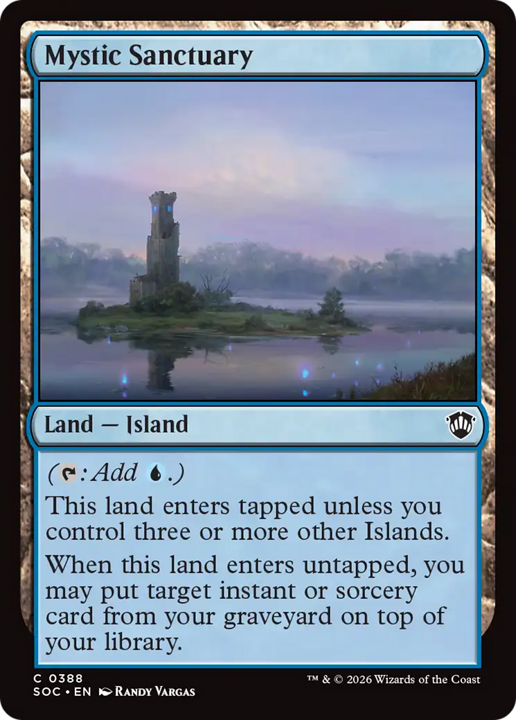 Mystic Sanctuary [Secrets of Strixhaven Commander] | Clutch Gaming