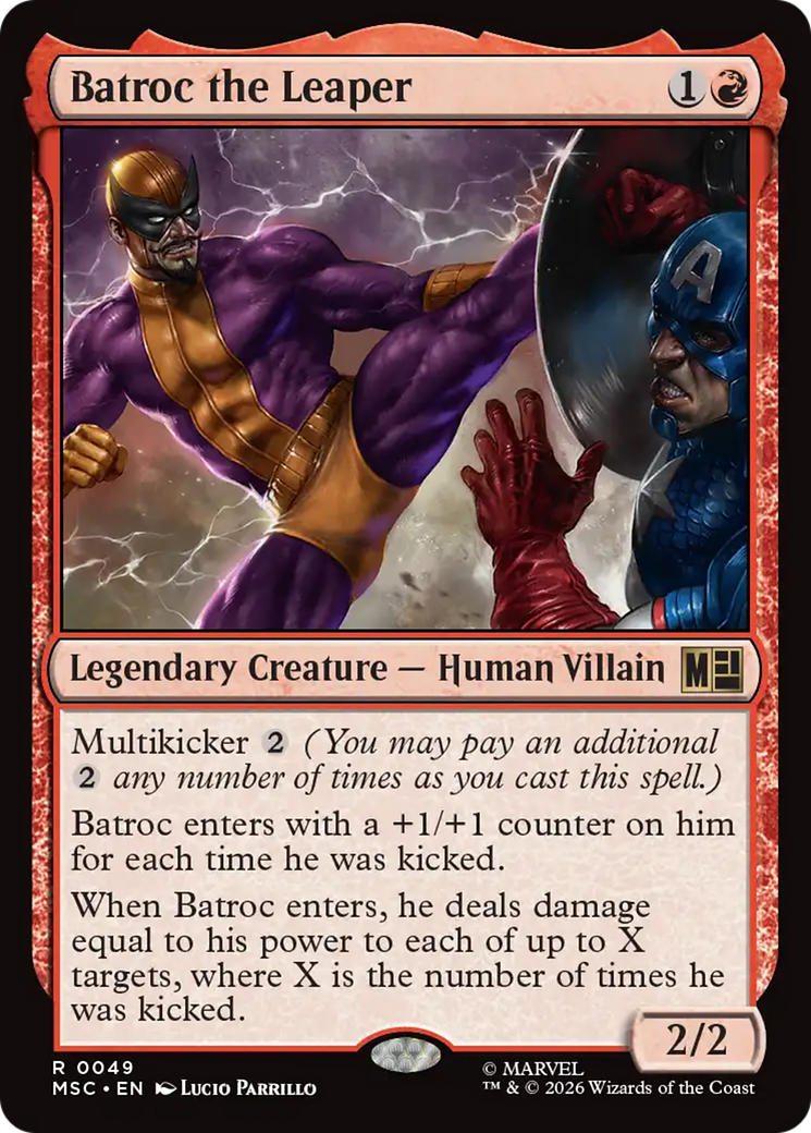 Batroc the Leaper [Marvel Super Heroes Commander] | Clutch Gaming