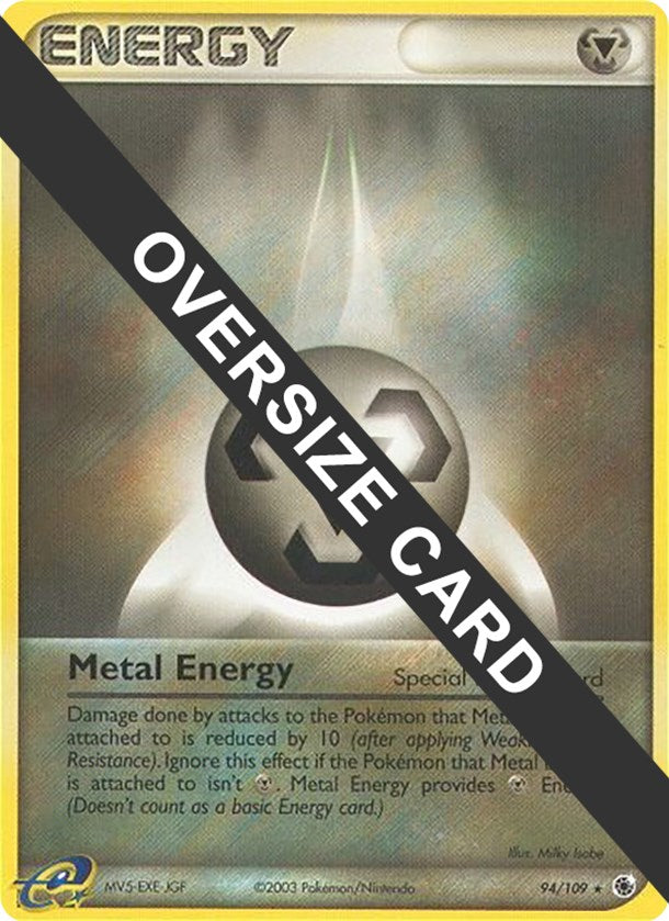 Metal Energy (94/109) (Jumbo Card) [EX: Ruby & Sapphire] | Clutch Gaming