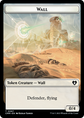 Wall // Kor Ally Double-Sided Token [Commander Masters Tokens] | Clutch Gaming