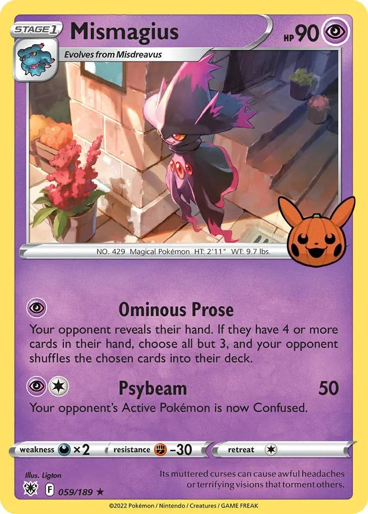 Mismagius (059/189) [Trick or Trade] | Clutch Gaming