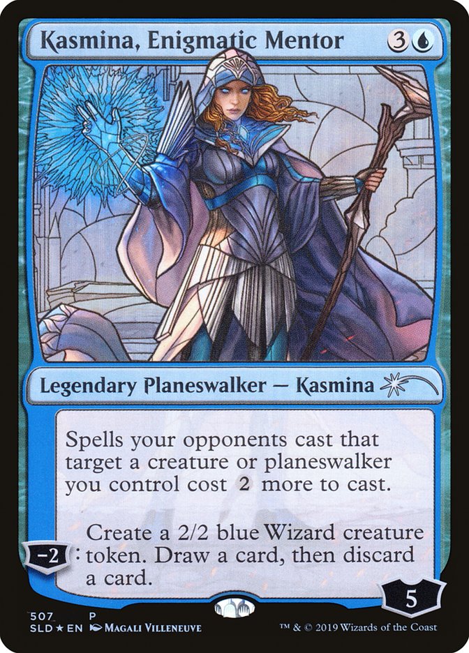 Kasmina, Enigmatic Mentor (Stained Glass) [Secret Lair Drop Promos] | Clutch Gaming