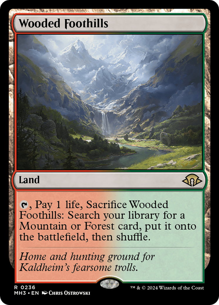 Wooded Foothills [Modern Horizons 3] | Clutch Gaming