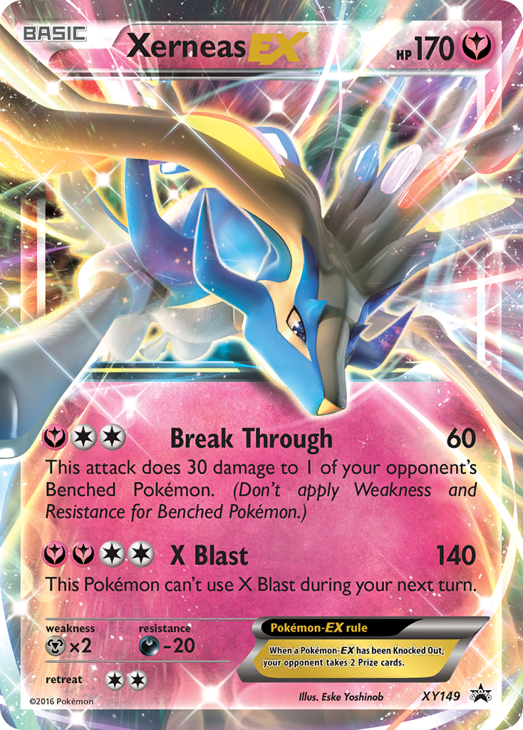 Xerneas EX (XY149) [XY: Black Star Promos] | Clutch Gaming