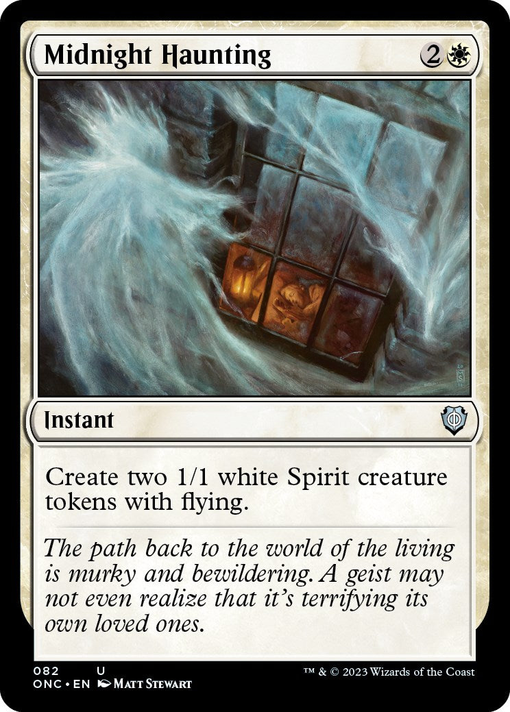 Midnight Haunting [Phyrexia: All Will Be One Commander] | Clutch Gaming