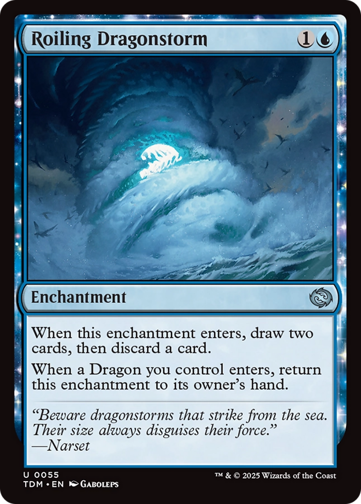 Roiling Dragonstorm [Tarkir: Dragonstorm] | Clutch Gaming