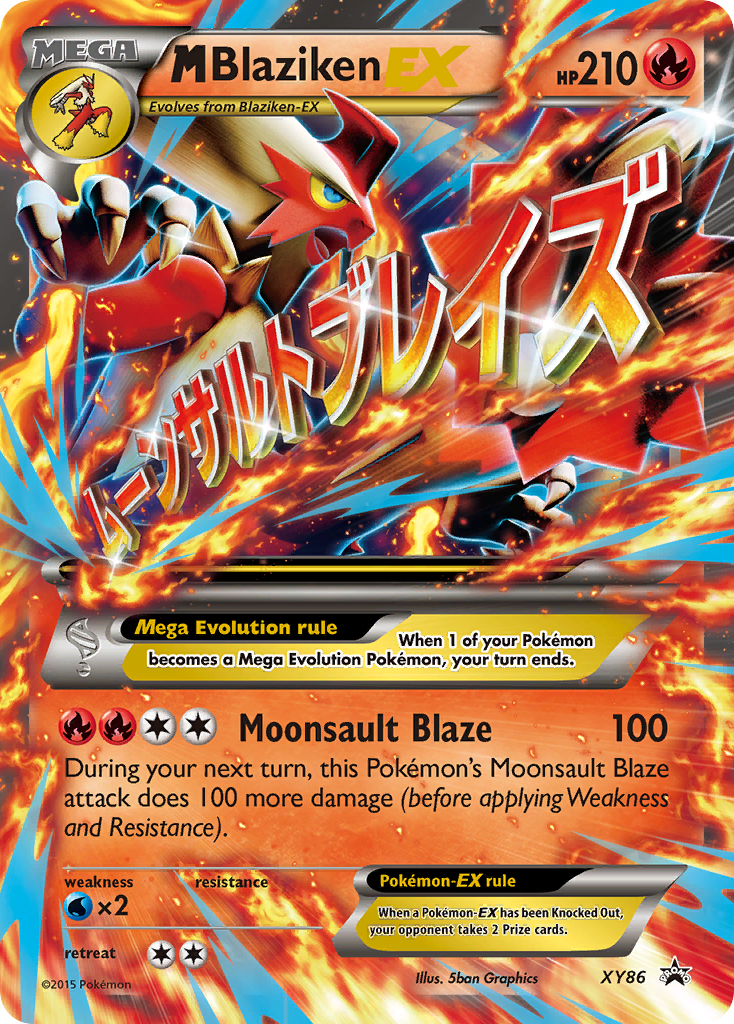 M Blaziken EX (XY86) [XY: Black Star Promos] | Clutch Gaming