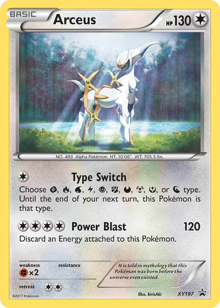 Arceus (XY197) [XY: Black Star Promos] | Clutch Gaming