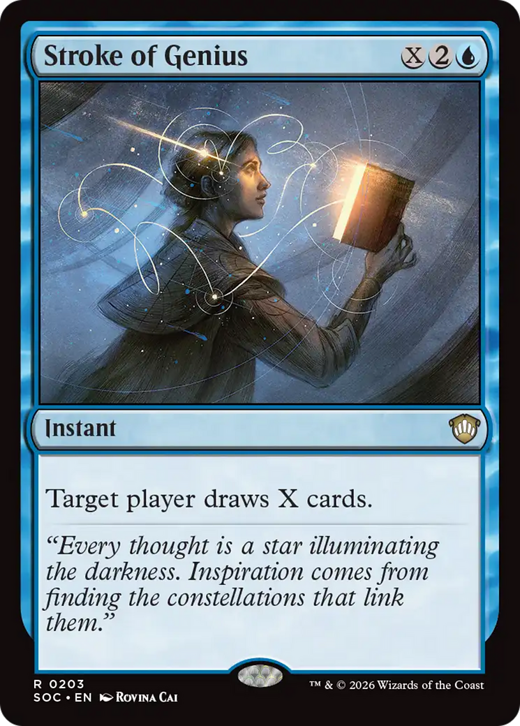 Stroke of Genius [Secrets of Strixhaven Commander] | Clutch Gaming