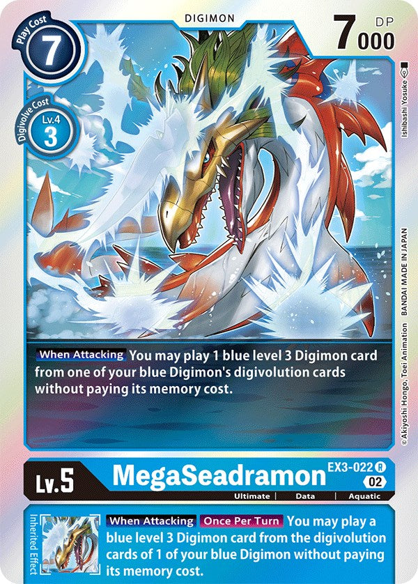 MegaSeadramon [EX3-022] [Draconic Roar] | Clutch Gaming