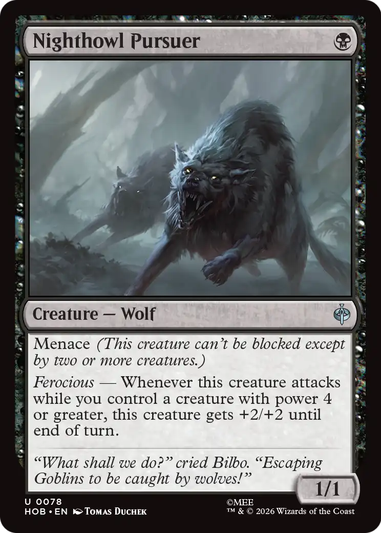 Nighthowl Pursuer [The Hobbit] | Clutch Gaming